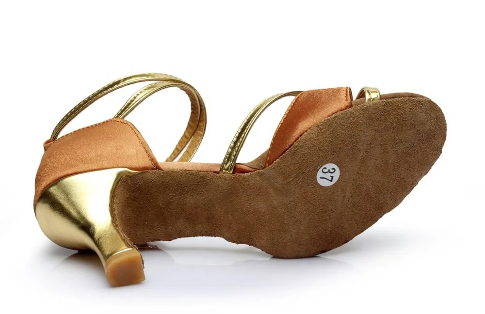 
Wholesale Sexy Satin Latin Ballroom Shoes Dance Women 