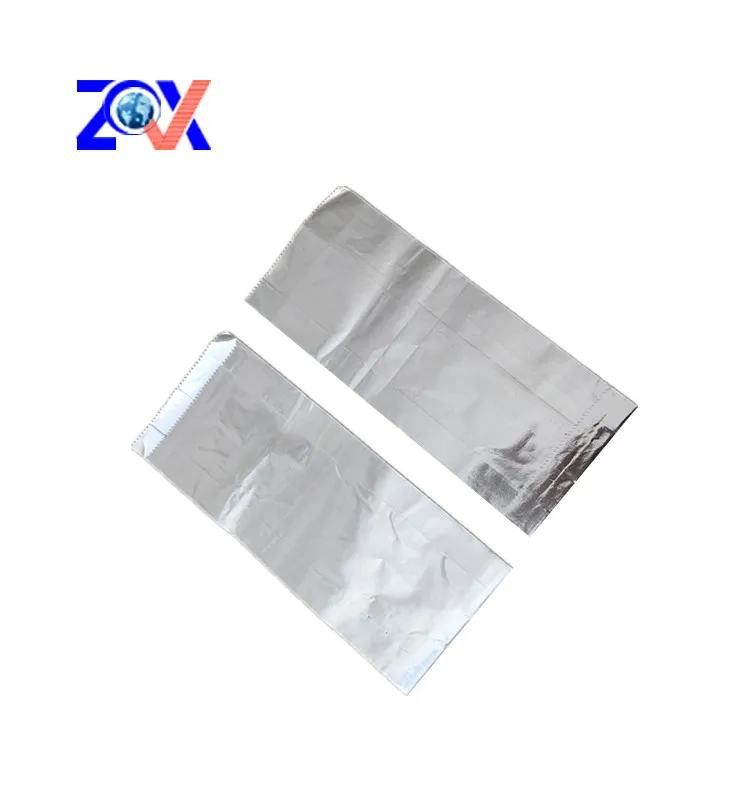 Lined Paper Bag High Quality Paper Sandwich Bag Custom Printed Food Grade Ice Cream Aluminum Foil Food Package Heat Seal CMYK