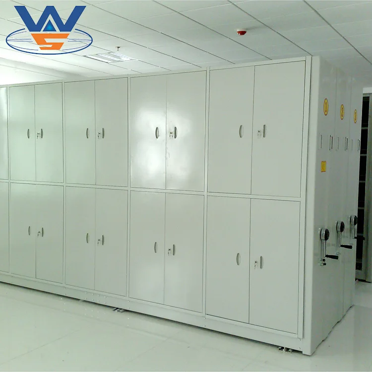 Metal File Cabinet Dividers Mobile Steel Movable Archives Storage Rack Shelving mobile file rack