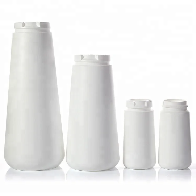 Empty Custom Factory price customized capacity logo food grade  HDPE  bottles salt pepper bottle