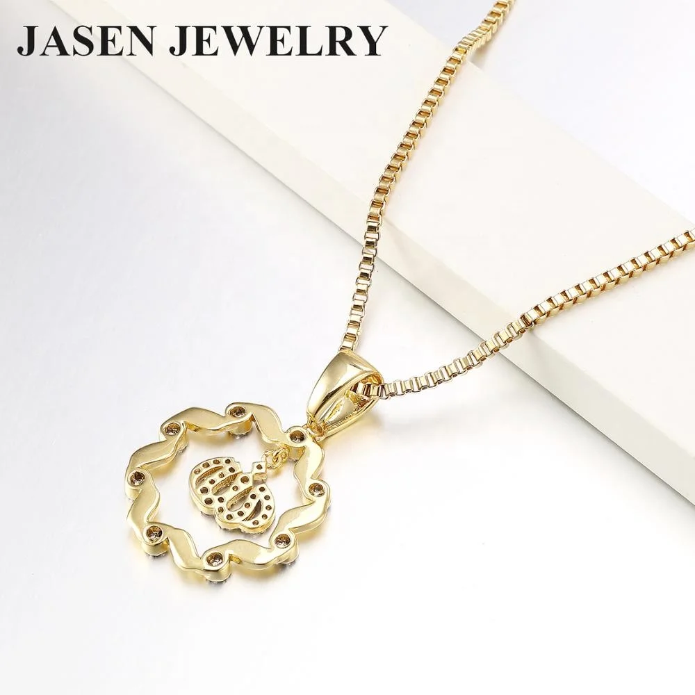 Sterling silver brand jewelry muslim gold pendant gold charms pendants brand jewelry