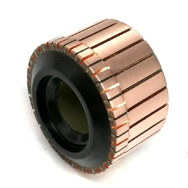 24 segments slot type commutatorOD28.5*ID12*H20.4 dc motor commutator