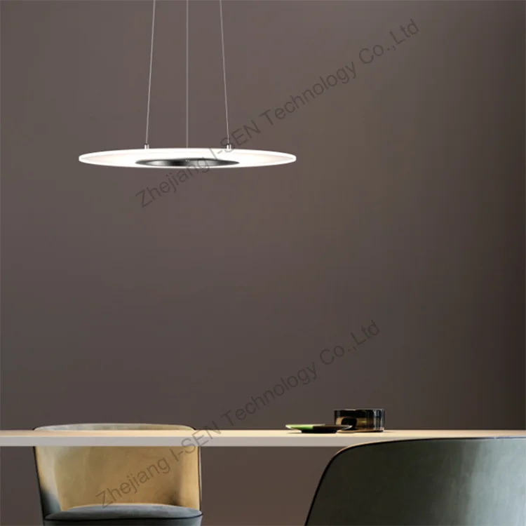 
Dimmable hight brightness 36W Clear round commercial led pendant lighting 