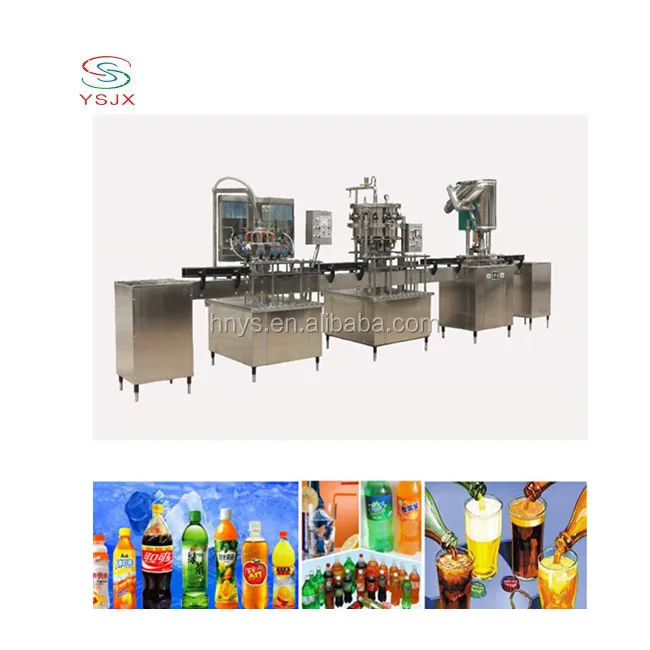 high quality small carbonated soft drink beverage filling line