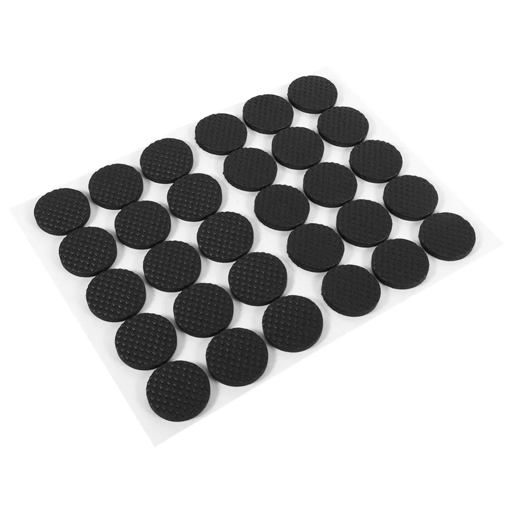 2-48Pcs Protecting Furniture Leg Feet TRP Rubber Pads Felt Anti Slip Self Adhesive For Chair/Table/Desk/Wooden floor