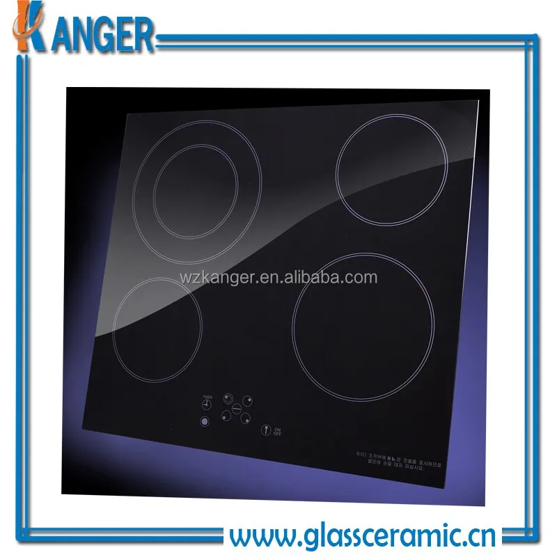
2018 Kanger induction cooker parts of thick black ceramic glass 