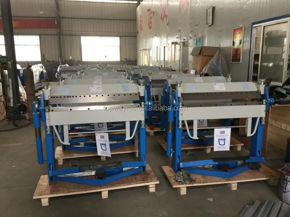 PBB1020/2.5; PBB1270/2.0 Manual Hand Simple Metal Press Brake Machine with Foot Control