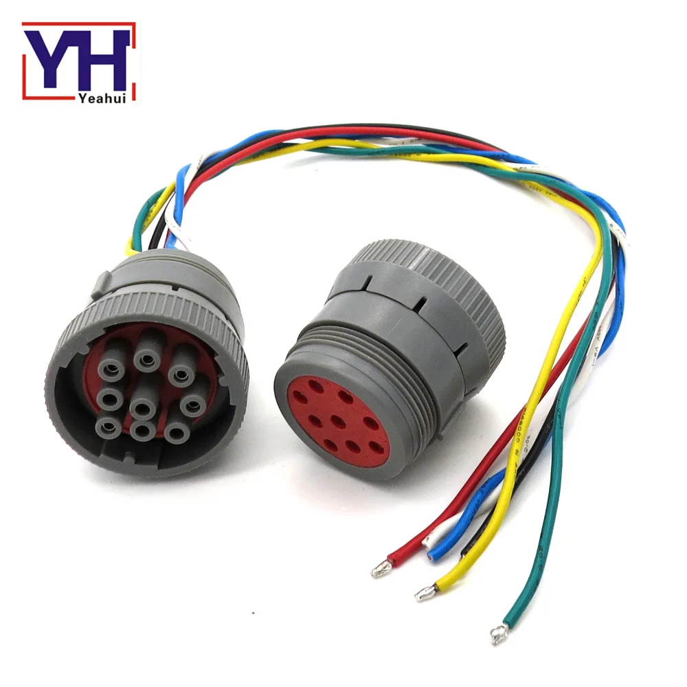 Пользовательские AAA качество тяжелых грузовиков J1939 J1708 может автобус диагностический кабель разъем адаптера и разъем