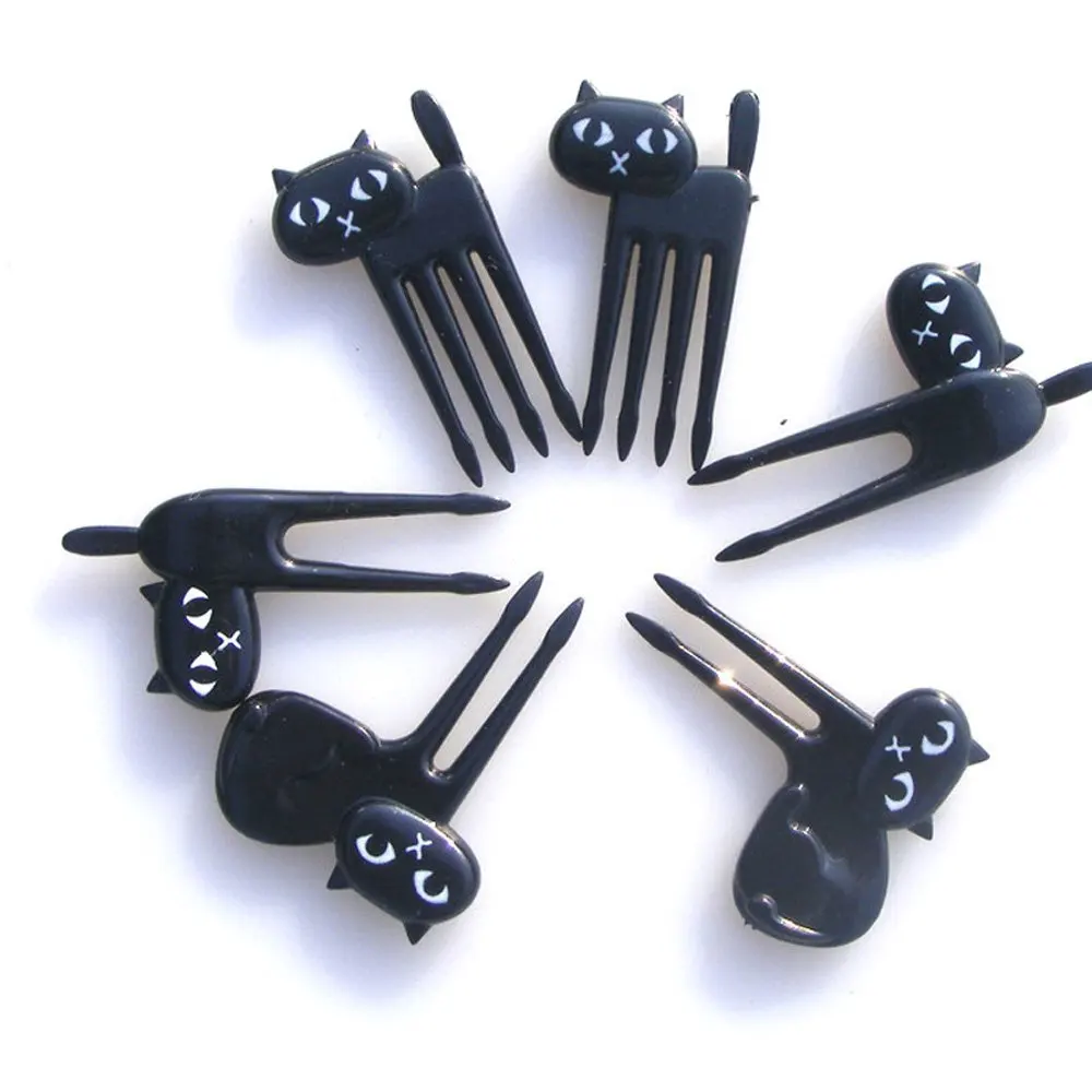 
Hot Selling Party Supplies Cute Animal Shaped Bento Picks Food Picks fruit forks 