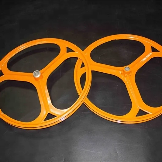 Cool style 24 inch lightest strongest magnesium alloy bicycle  wheel /fixed gear type hub bike rim