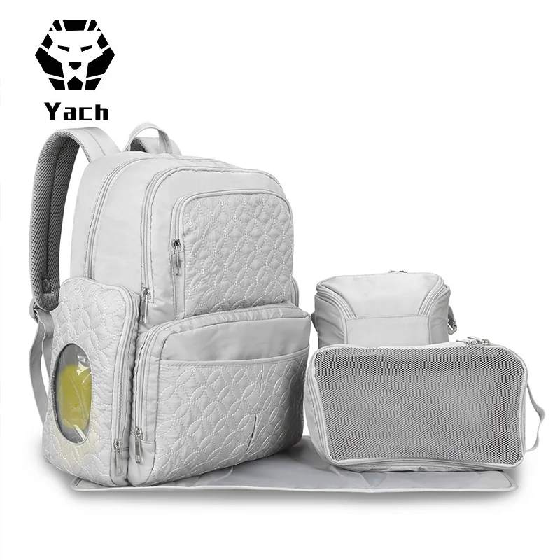 Amazon fashionable nappy large backpacks back pack bagpack new baby bags bag multifunctional mummy diaper backpack for mom