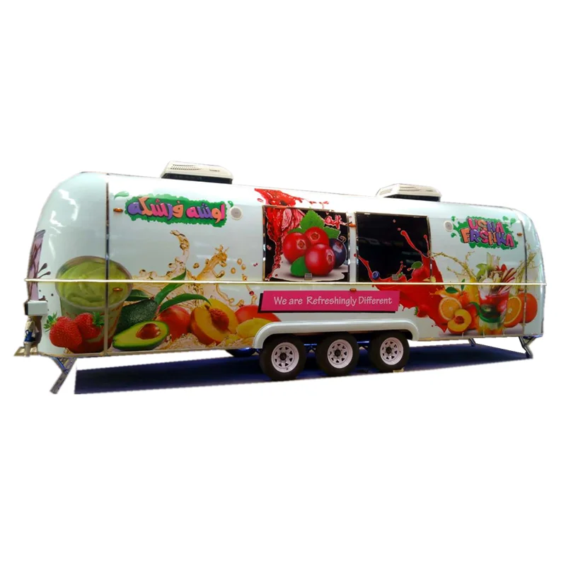 airstream pizza fast food truck mobile kitchen trailer