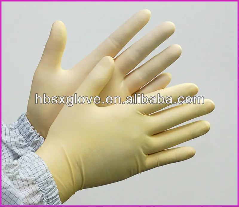 Латексные медицинские хирургические перчатки, Стерильный порошок