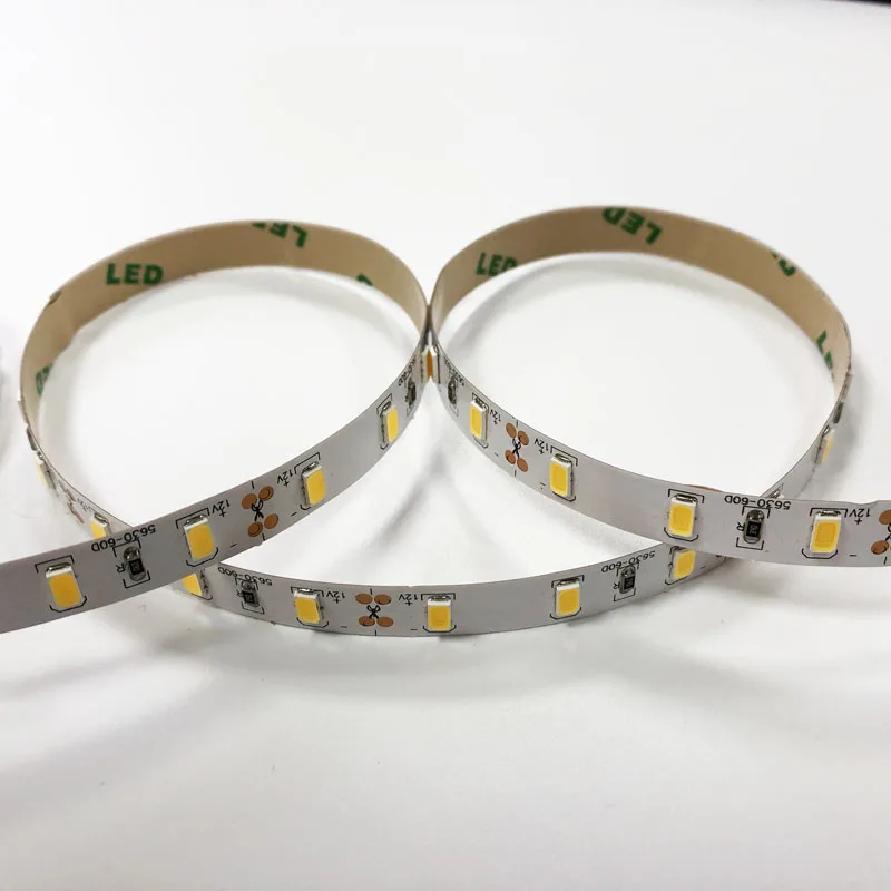 
LED Flex strip light SMD5630 12V 60led per meter 10mm PCB led flexible light for cabinet light 