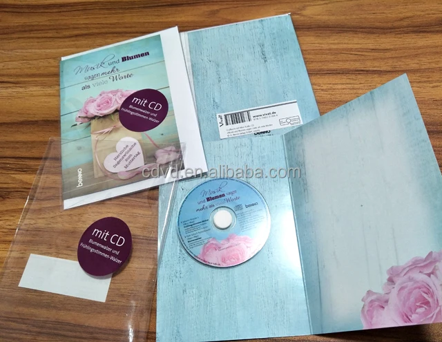 Australia advertising full color printing flyer folded into color envelope package