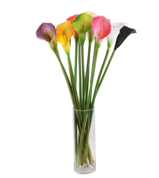 
Настоящая на ощупь Калла, пластиковая Калла, искусственная Калла, лилия 