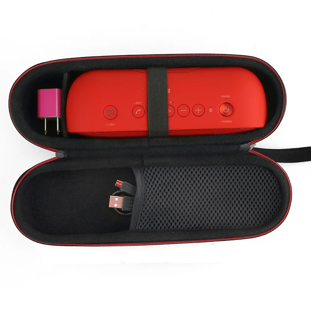 for Dr. Dre Beats Pill+ Pill Plus Wireless Speaker Case Travel Carrying Storage Bag. Fits USB Cable and Wall Charger