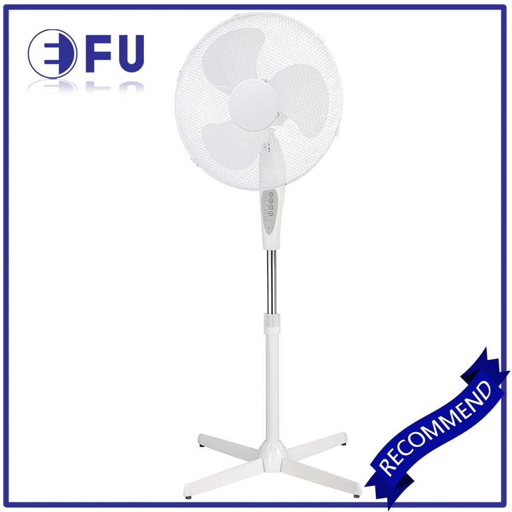 3 speed electric stand fan with remote control