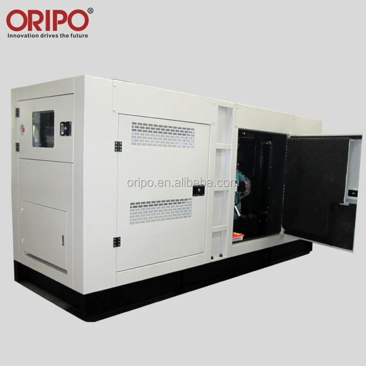 
china top 52kw diesel engine soundproof generator 