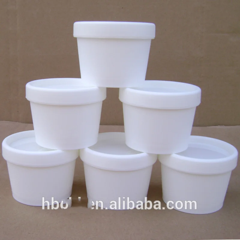 Empty body scrub bottle 50ml 100ml plastic face mask jar