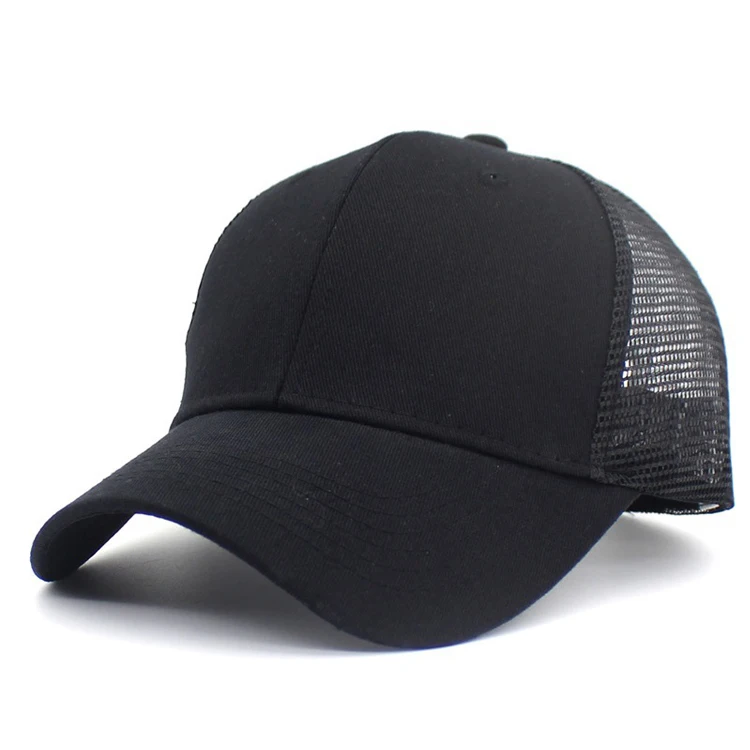 Multi color summer blank base ball cap hats golf women mesh back running baseball caps