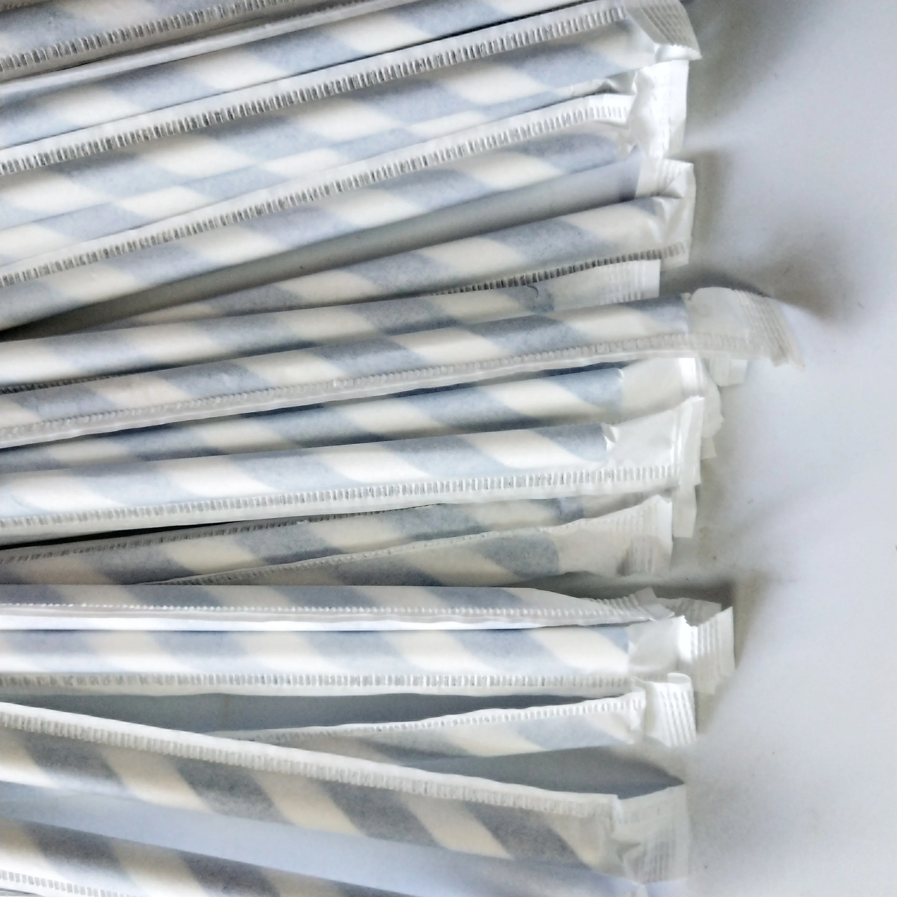 5mm,6mm,7mm,8mm,10mm,12mm Wholesale Individual Paper Wrapped Paper Drinking Straw