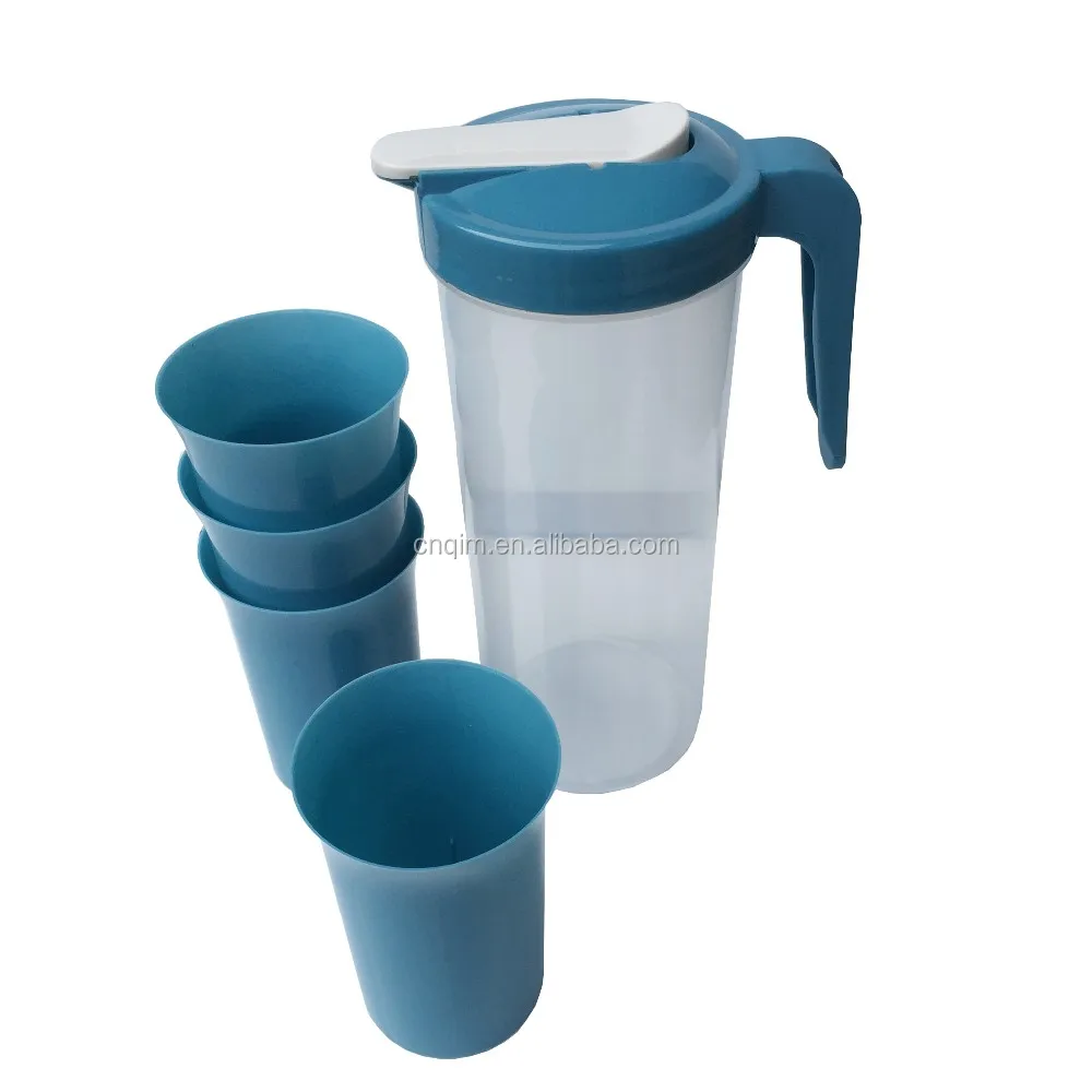 Изготовленный на заказ пластиковый кувшин для воды объемом 1 2 л с крышкой