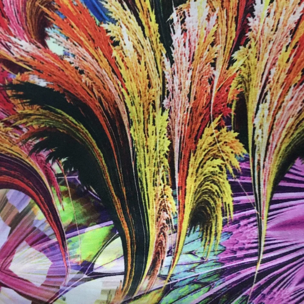 Industrial roll to roll textile digital printer