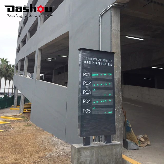 100% Accuracy Forward Mounted Ultrasonic Sensor Intelligent Parking Guidance System for Indoor Car Park