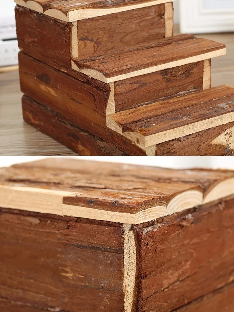 Non-toxic Natural pine wooden hamster cabin cage house hutch for guinea pig rat mice hedgehog cabin