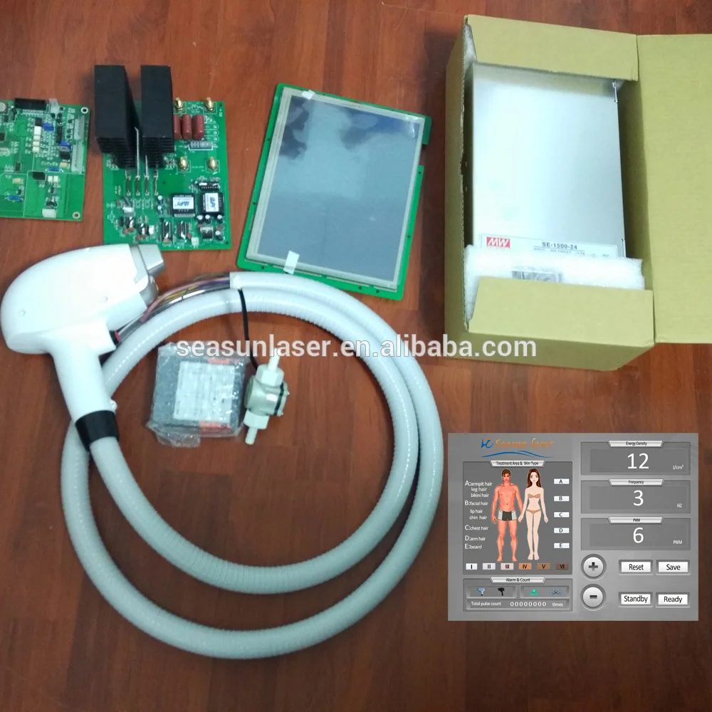 808nm Diode Laser & 60w Diode Laser Bar Hair Removal complete Spare Parts