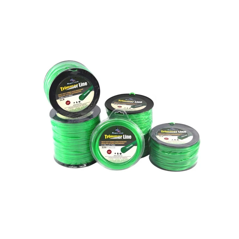 
Top Grade Professional 1.5mm-5.0mm Brush Cutter Nylon Weed Trimmer Line Garden Use Replacement String Trimmer Line 