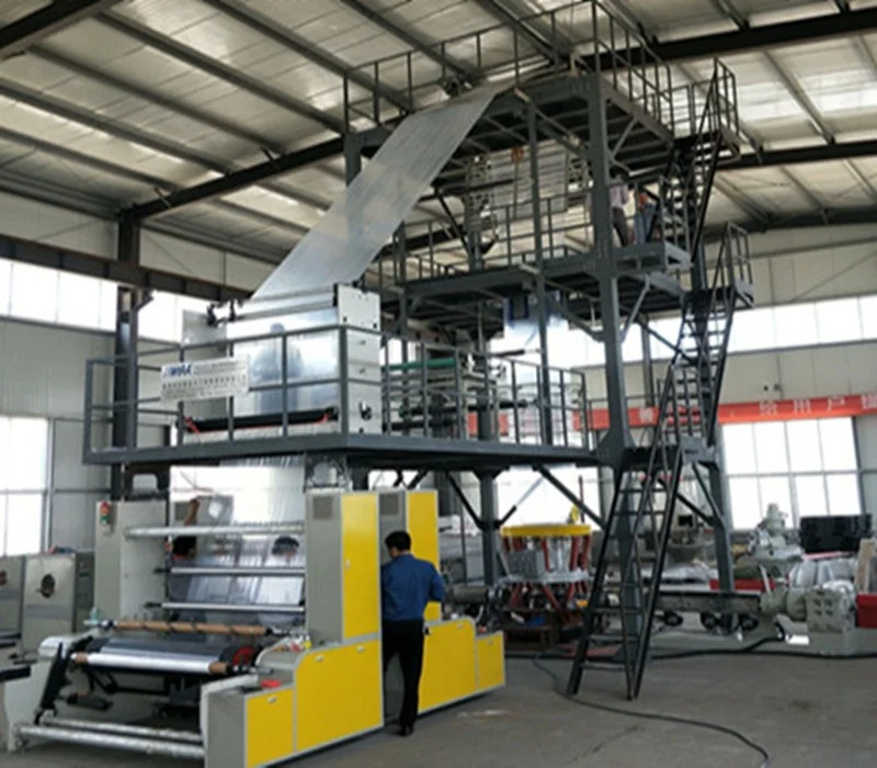 new designed 5 layer aba blown film extrusion machine