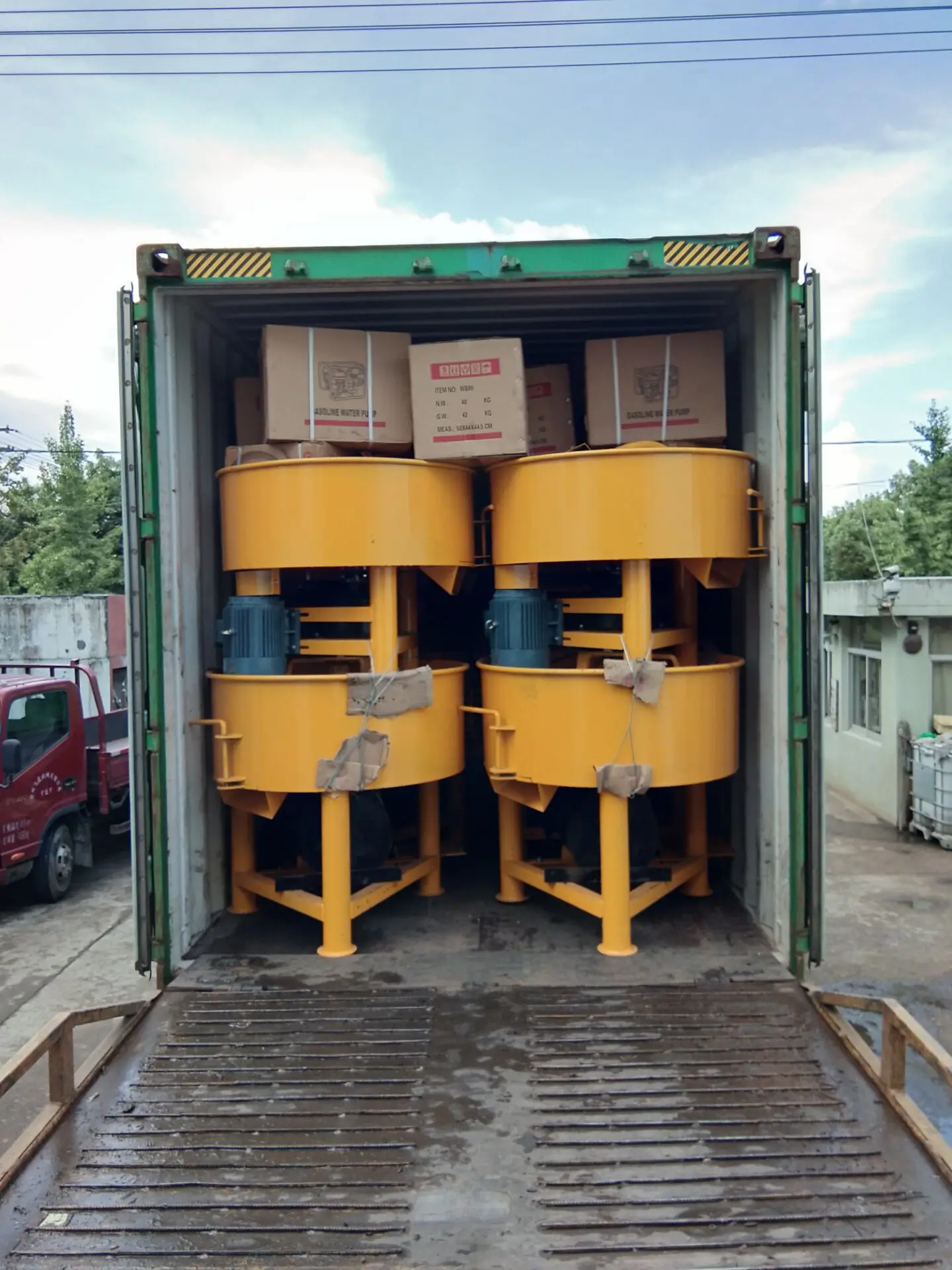 
350L portable mini concrete mixer 