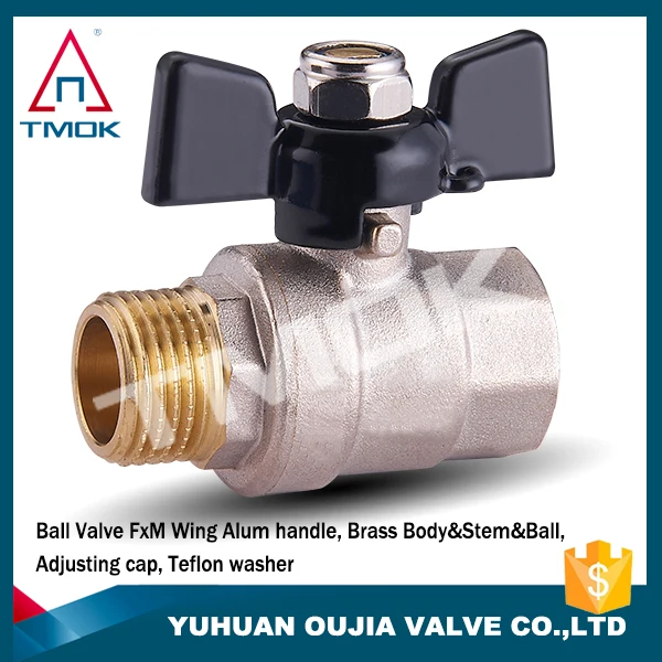 Brass Ball Valve 15 mm Hose 1/2 Inch Female Thread Pipe Plumbing Fitting