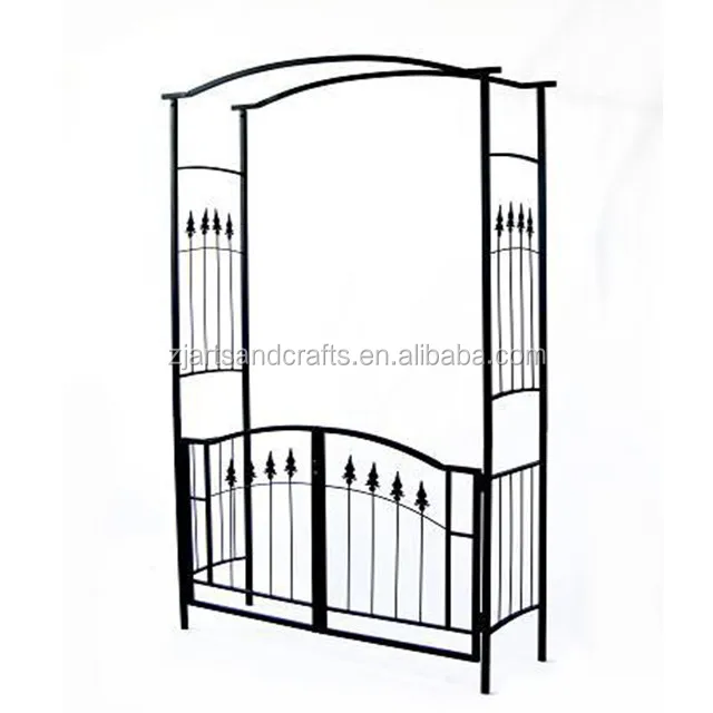 Cheap Hot Sell Wrought Iron Outdoor Garden Arch Trellis
