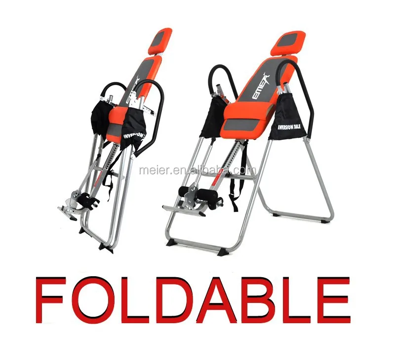 Gravity Heavy Duty InverterBack Stretcher For Pain Relief Treatment Inverter with Inflatable Lumbar Pillow