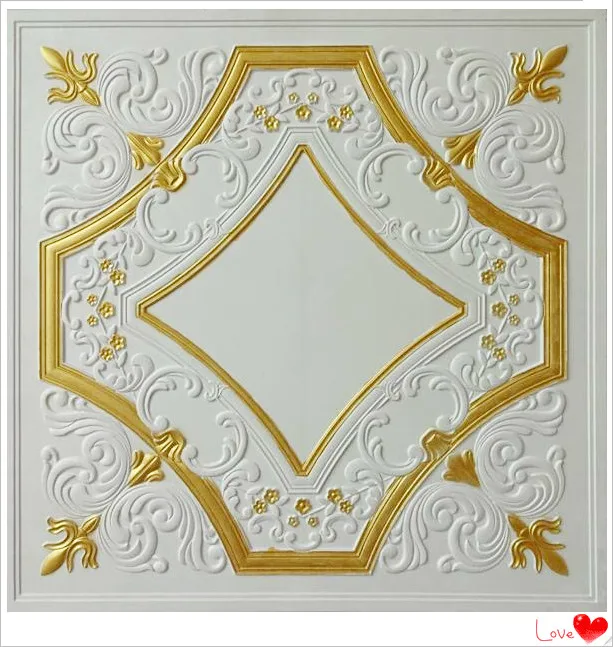 GRG Colorful gypsum ceiling board