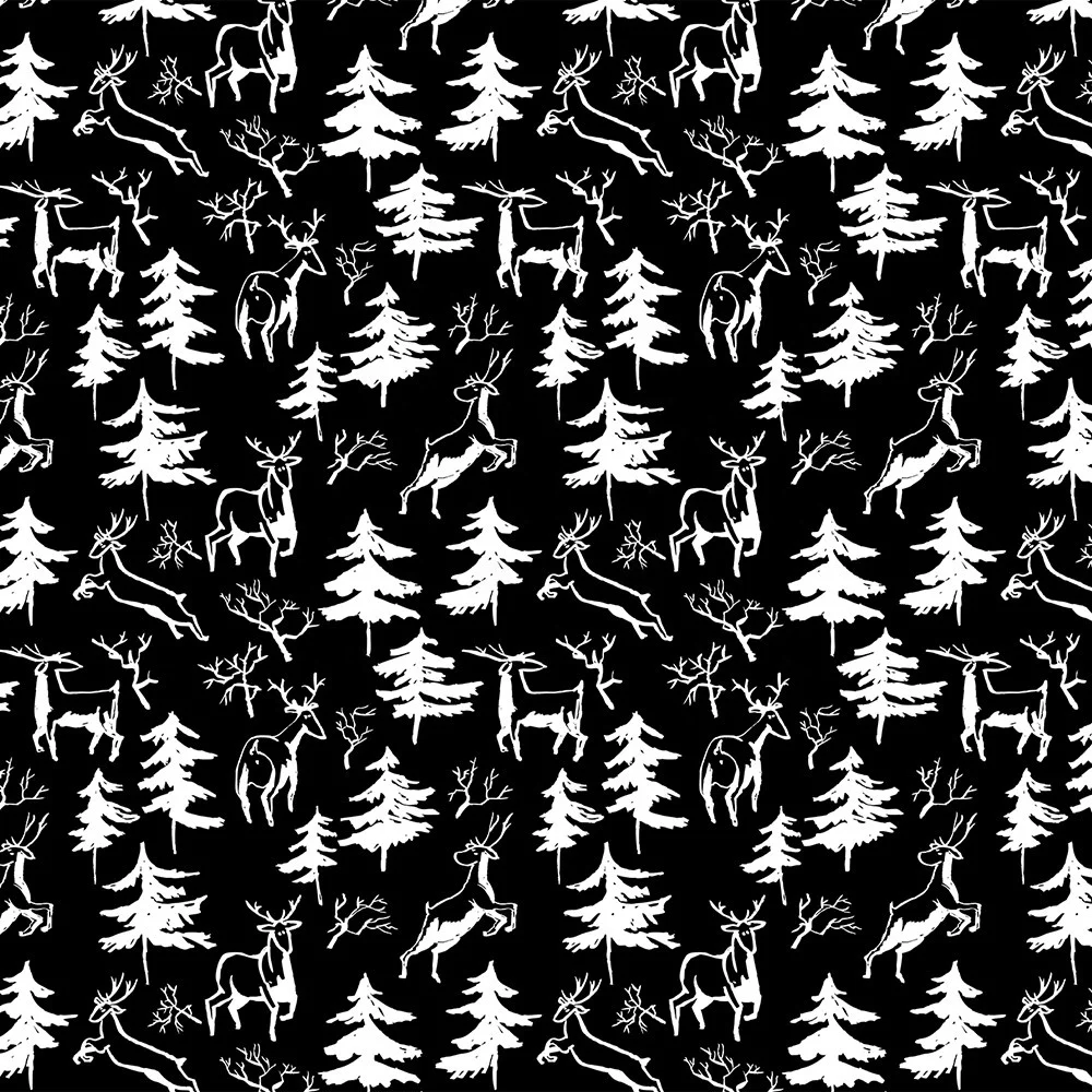 Christmas table cloth Reindeer Tree Pattern Table Decorative Cloths