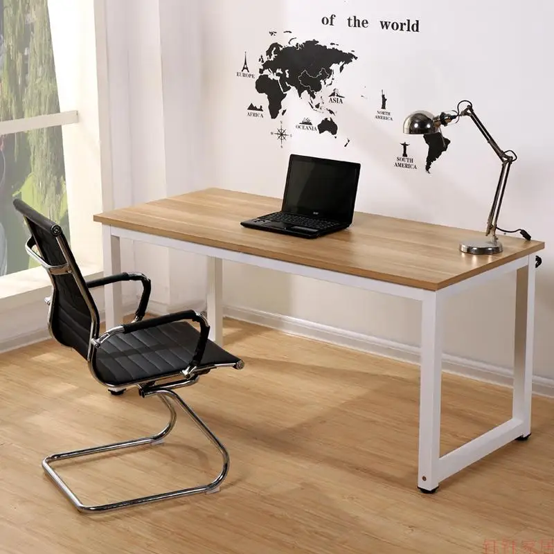 Modern Melamine table top and metal leg office table