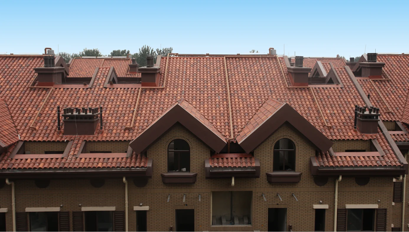 foshan guangzhou cheap red clay roofing tiles for sale roof tile edging