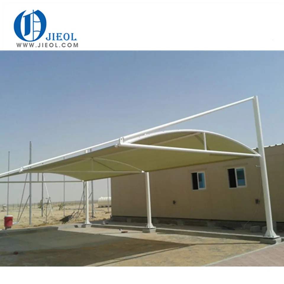 Top quality Wind resistant Sun shade carport for parking
