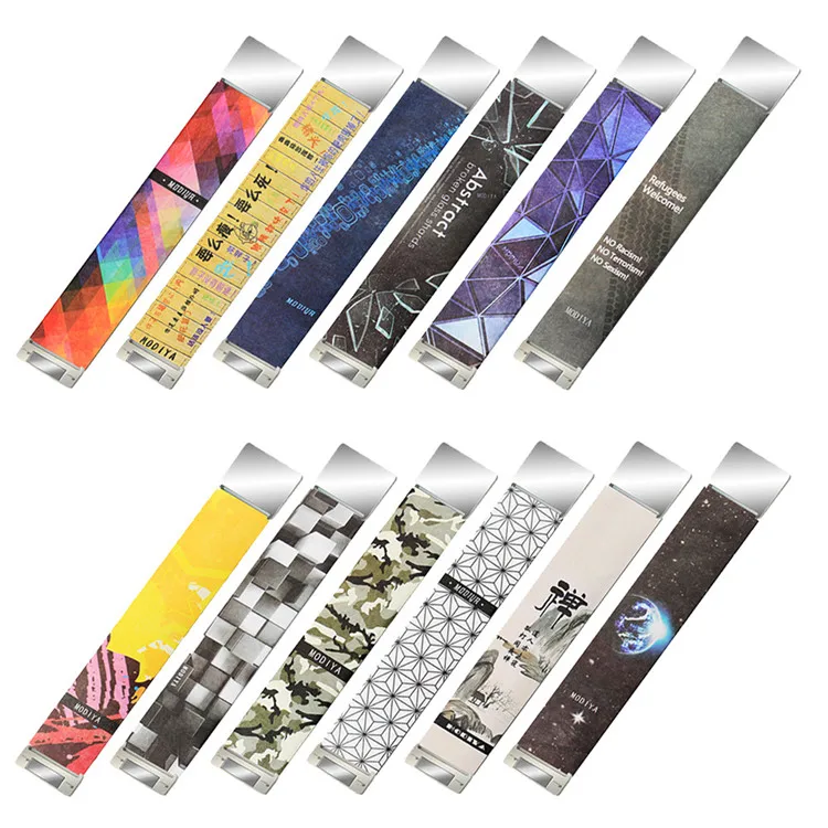 Promotional christmas gift festival toys digital wristband waterproof led paper watch