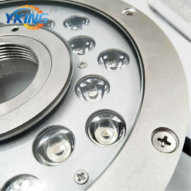 Better Quality 316L Stainless Steel DC24V IP68 Waterproof 54W Single Color LED Fountain Light