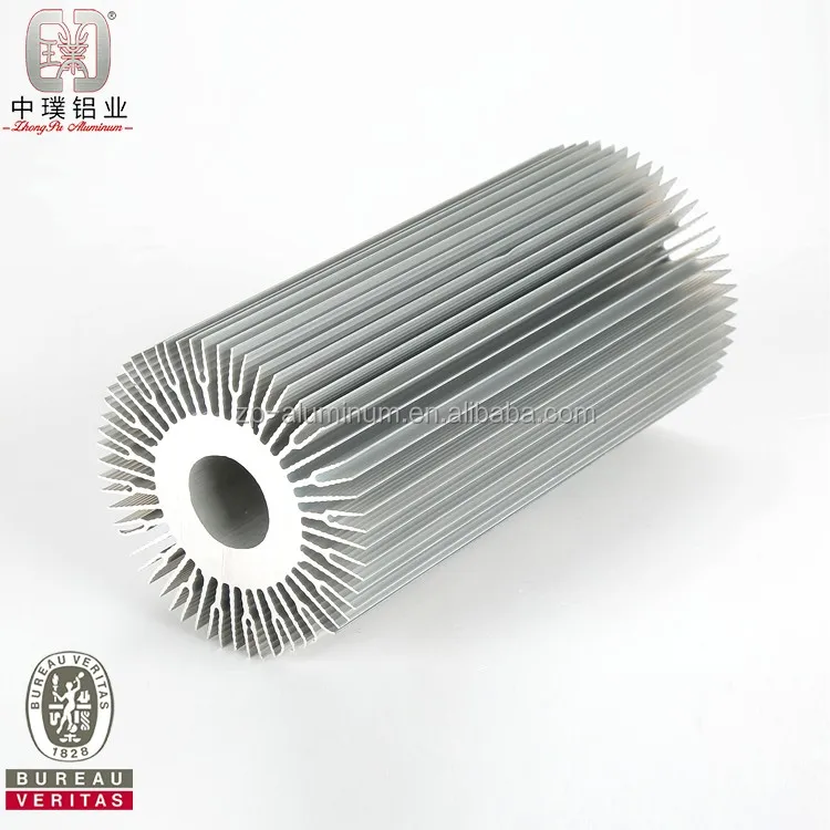 Canton 50W Aluminum Alloy heatsink LED Profile Aluminum  Extrusion For Light Strip