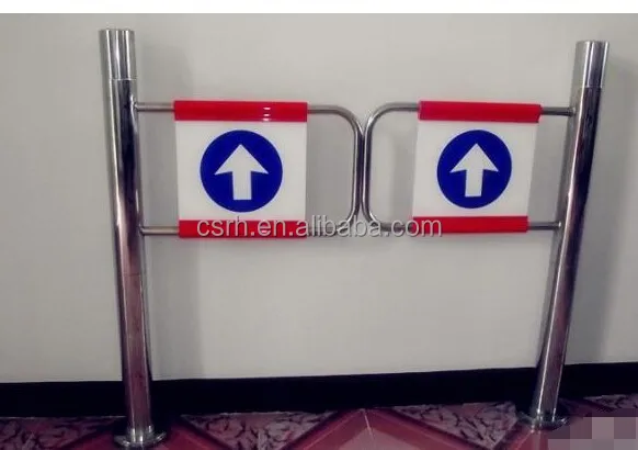 RH-JC01  L1500*H1000mm Supermarket Entrance Exit Door manualy operated safety exit door Stainless Steel