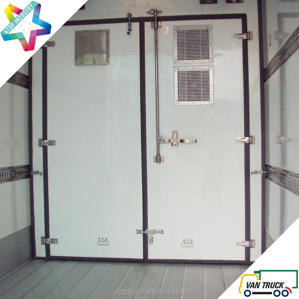 heavy duty reefer truck 8.5m multi-temperature refrigerated truck body