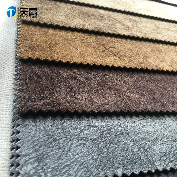 
Holland velvet Warp-Knitted Micro velvet soft printed for upholstery 