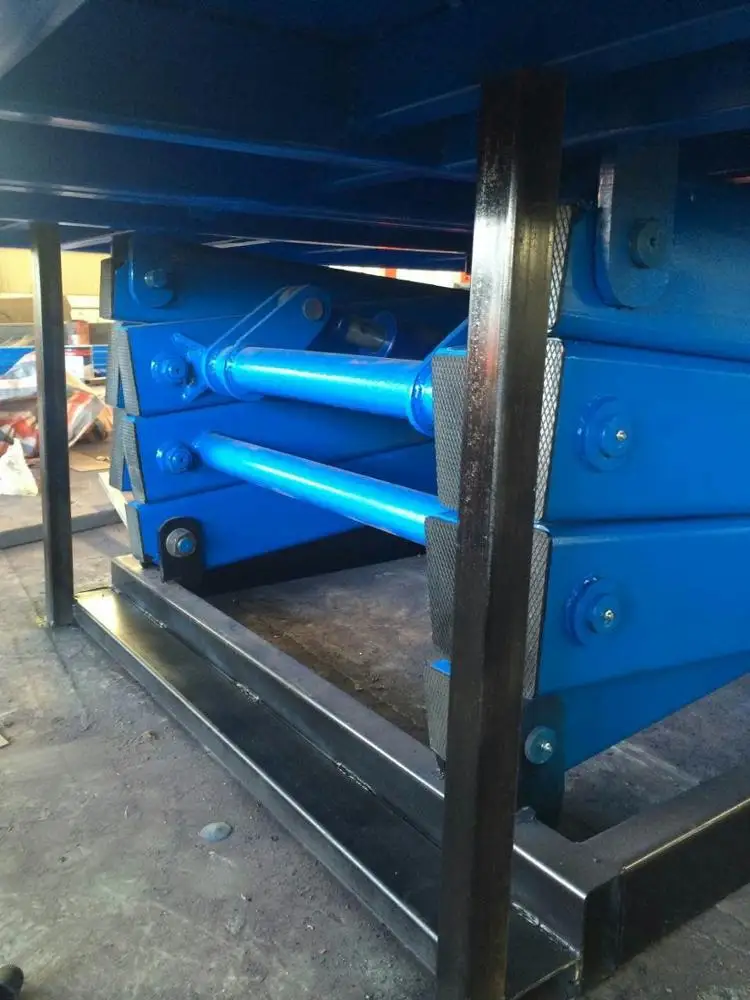 
3 ton electric stationary scissor lift table platform for car 