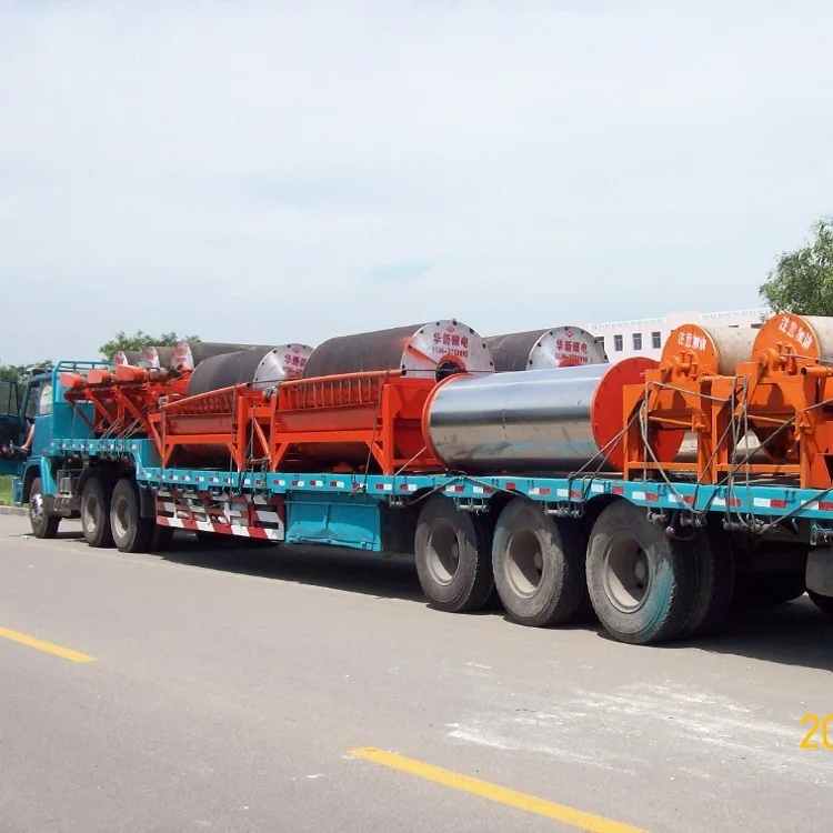 high intensity wet water ctb ctn mineral drum magnetic separator
